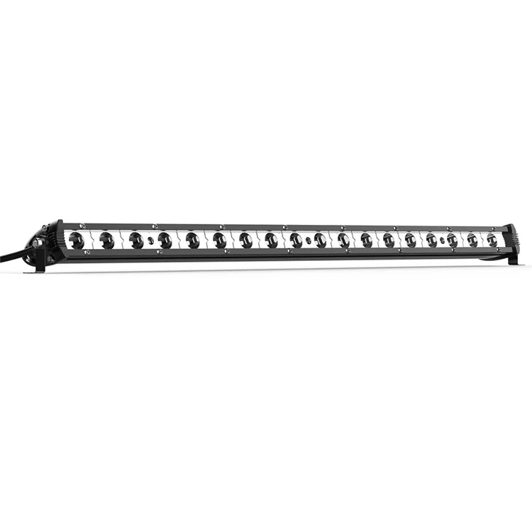 D0003 YSJ 20 inch 54W Ultra-slim Car Truck Tractor LED Work Light Spot Light Waterproof Shockproof Lamp Bar