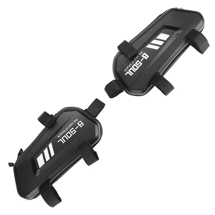 B-SOUL 2 piezas Bolsa lateral izquierda y derecha para motocicleta Bolsa de herramientas de reparación impermeable de cáscara dura, 2L