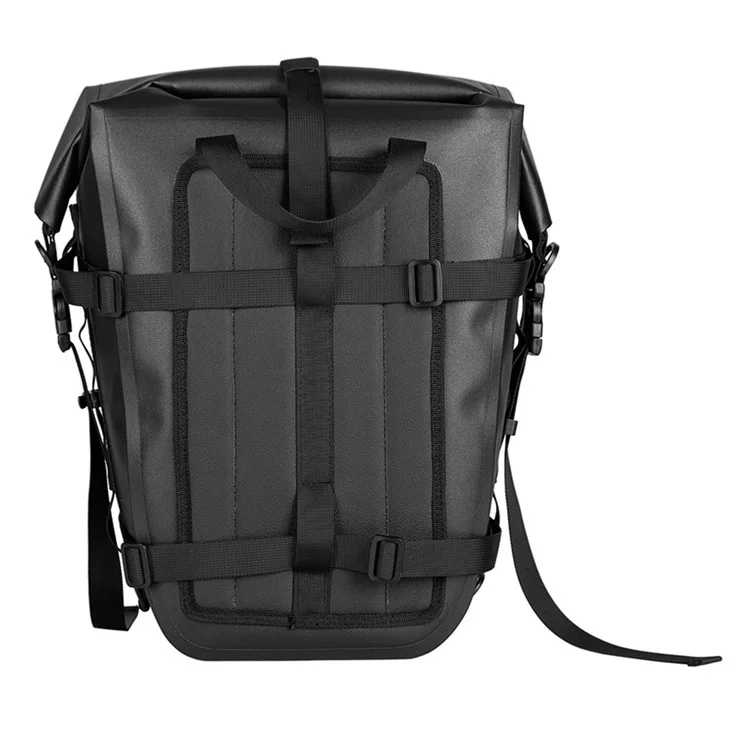 RZAHUAHU 16L Motorcycle Rear Bag Motor Side Tail Bag Waterproof Saddle Storage Bag Motorbike Touring Bag