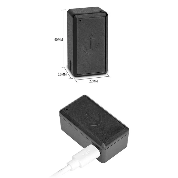 Rastreador GPS GF11S para Veículos 300mAh Rastreador GPS para Carros Localizador Antiroubo em Tempo Real Dispositivo de Rastreamento de Carros Portátil