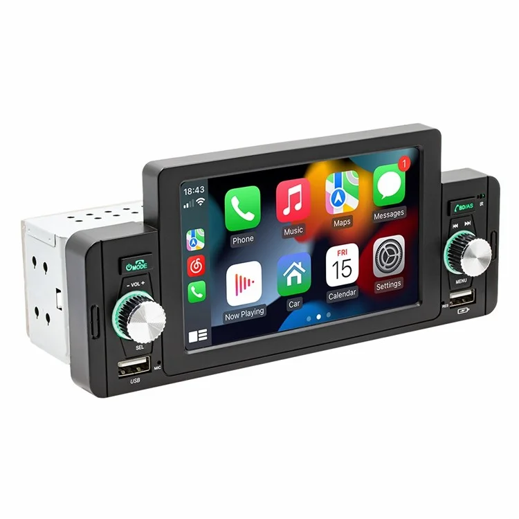 Stereo Per Auto da 5 Pollici SWM da 5 Pollici Con 8 Telecamere Inversa a LED Ricevitore Per Auto Radio Portatile MP5 Player