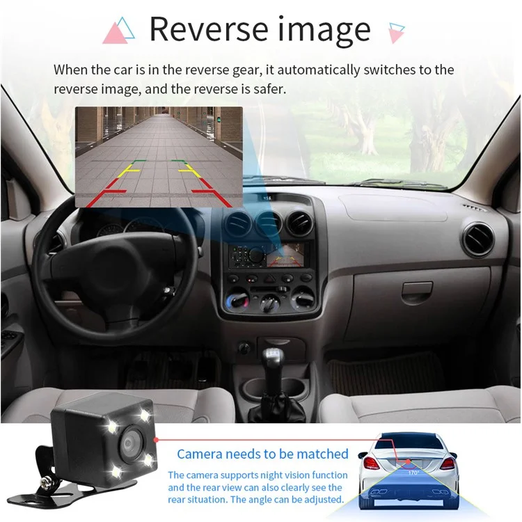 7805 autoradio Car MP5 Player HD schermo da 4.1 pollici FM Stereo Audio con porta di ricarica USB (senza batteria)