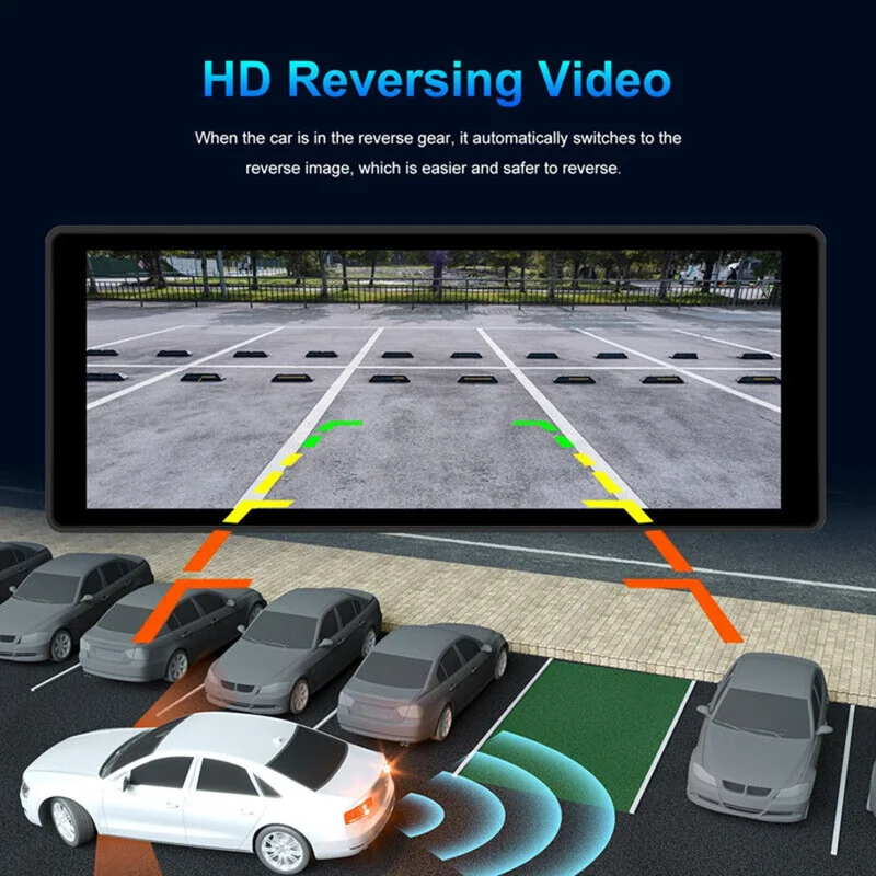 W510-1 6.86-inch HD Display Portable Car Player Reversing Video Car Audio Player Support Bluetooth, FM Function