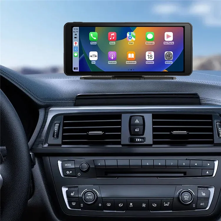 W510-2 Schermo HD da 6,86 pollici Lettore portatile per auto con telecamera AHD Telecamera di retromarcia Monitor supporta Bluetooth, FM
