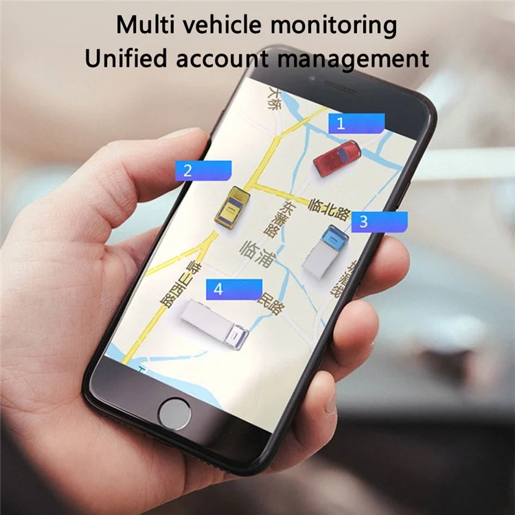 C08-SA GPS Tracker for Vehicles Car Locator Hidden Device 4G Plug & Play OBD Tracker