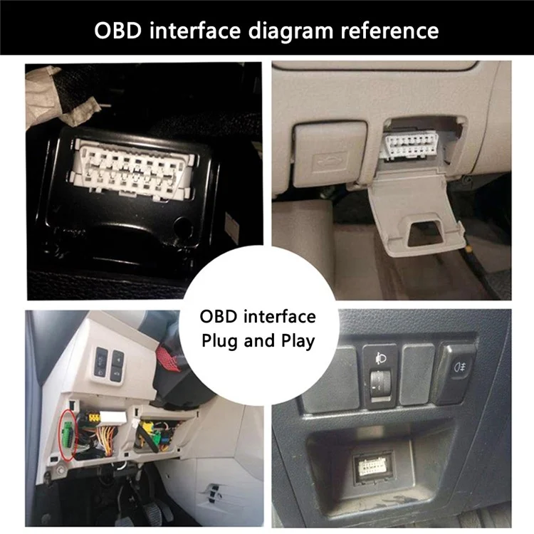 C08-SA Gps-tracker Für Fahrzeuge Auto Locator Hidden Device 4G Stecker & Spielen Sie OBD Tracker