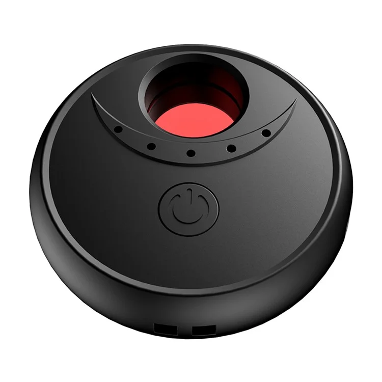 Detector de Câmera Anti-Espiã X17 com 4 Lâmpadas de LED IR, Detector de Sinal GPS de Carro Portátil - Preto