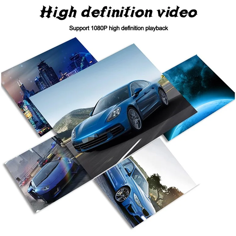F170C 6-дюймовый кар-плей Bluetooth-автомобильный MP5-плеер с двойным USB-радио FM