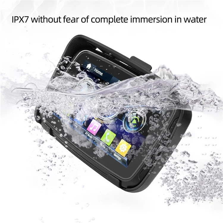 PND-Q5 5-inch Wireless Car Play Portable Motorcycle Navigator Bluetooth-compatible HD Video Playback