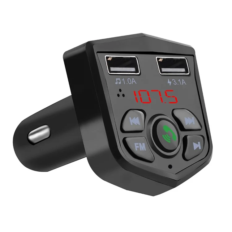 803 Bluetooth FM Mp3 Player Bluetooth Chiama Car Caricatore a Mani Libere a Mani Libere Music Adapter Adapter Adattatore Bluetooth/TF Card/U Disk