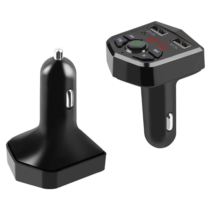 803 Bluetooth FM Mp3 Player Bluetooth Chiama Car Caricatore a Mani Libere a Mani Libere Music Adapter Adapter Adattatore Bluetooth/TF Card/U Disk