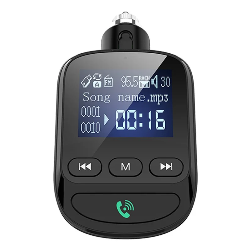 BT06 Bluetooth Reproductor De Música Bluetooth Llamadas Con Manos Libres Llamadas Cigarette Encendedor Adaptador Kit Con Transmisor Digital FM
