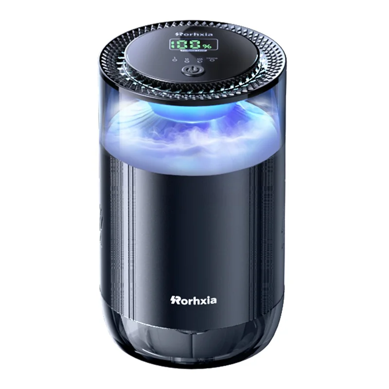 RORHXIA P3 Smart Car Fragrance Diffuser Automatic On / Off Long Lasting Scent Aroma Diffuser - Black