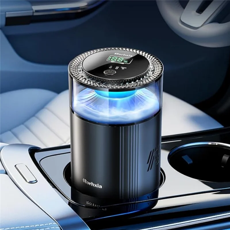 RORHXIA P3 Smart Car Fragrance Diffuser Automatic On / Off Long Lasting Scent Aroma Diffuser - Black