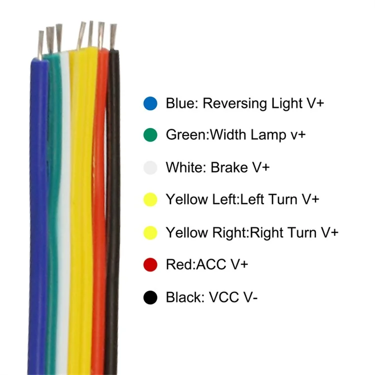 Barre de feux à LED de 1,5 m 72 pour l'éclairage du coffre de la voiture, feux de freinage, de recul et de direction