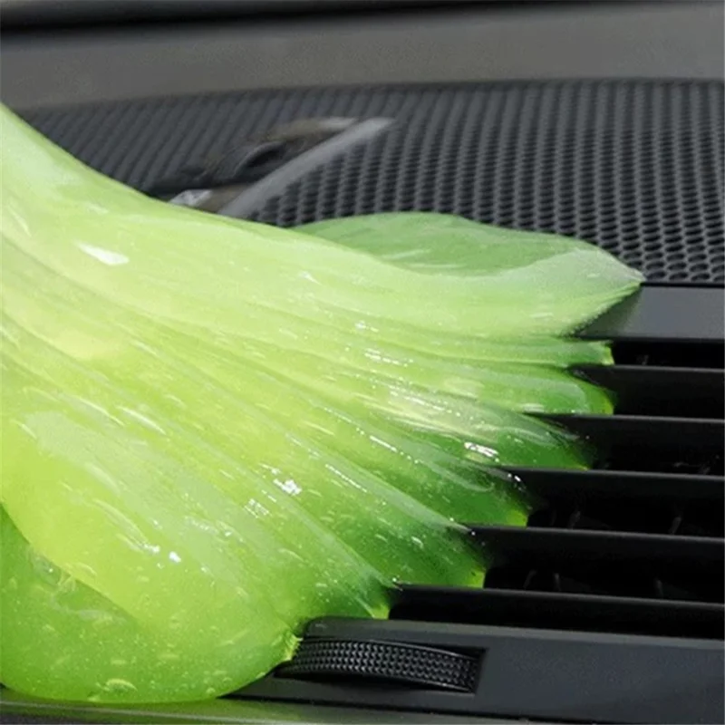 Keyboard Dust Cleaner Magic Sticky Gel Flexible Cleaning Gel for PC Laptop Car Air Vent Dashboard - Pink