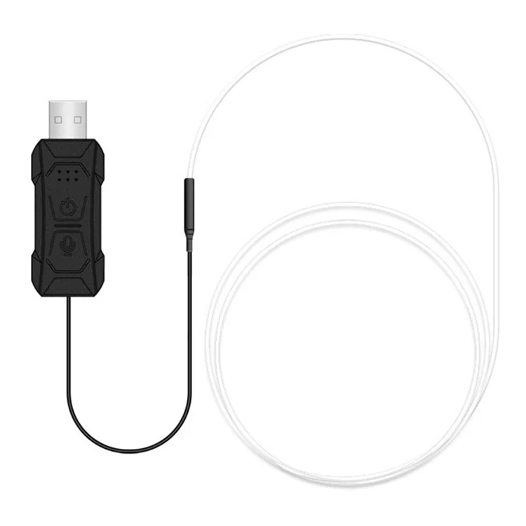 Bande lumineuse à LED haute luminosité de la série S1U 1m S-Series, lampe à fibre optique flexible Neon Atmosphere pour la décoration intérieure de la voiture
