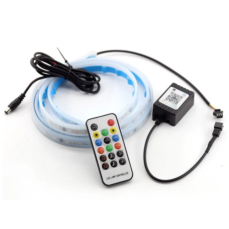 Bande de lumière à LED pour capot de voiture JG02 120 cm, lumière décorative extérieure de fantôme de voiture, feux de circulation diurnes