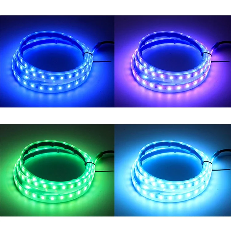 Bande de lumière à LED pour capot de voiture JG02 120 cm, lumière décorative extérieure de fantôme de voiture, feux de circulation diurnes