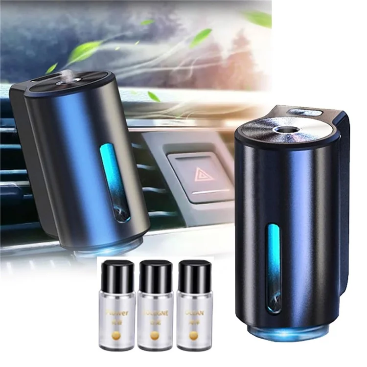Car Air Vent Fragrance 3 Intensity Levels Smart Aroma Diffuser Air Freshener Perfume - Cologne