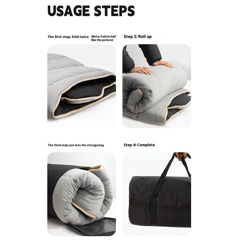 125 x 185.5cm For Tesla Model 3  /  Model Y Car Mattress Foldable Sleeping Mat for Outdoor Travel Self Driving
