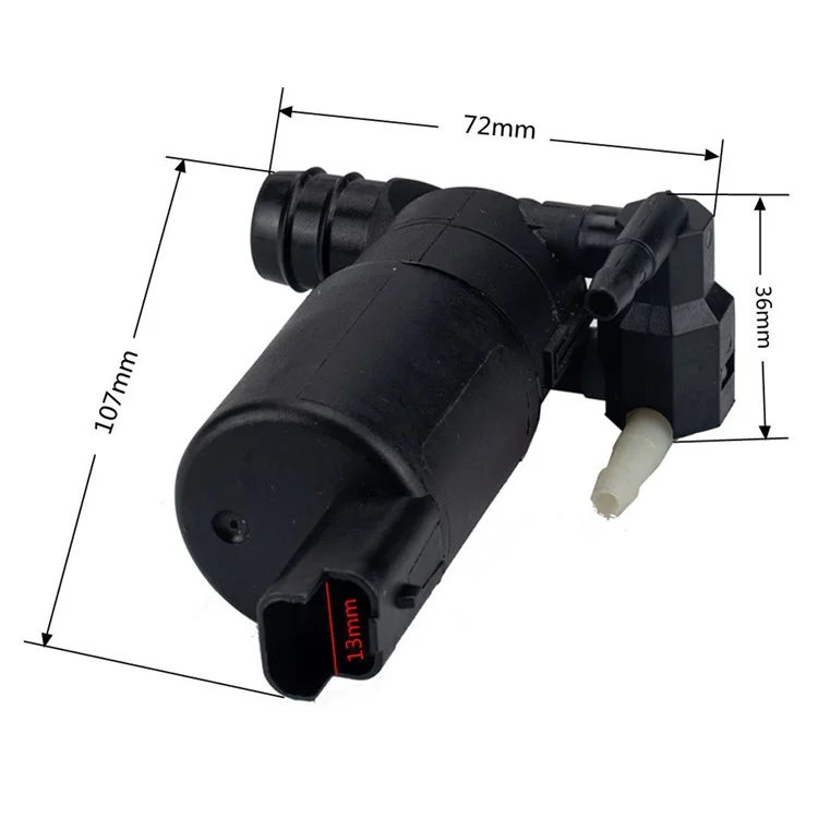 A3273 Car Windshield Washer Pump Replacement with Installation Tools, OE: 93160293
