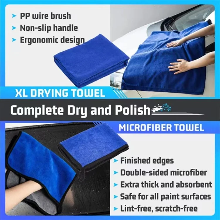 32Pcs / Set Car Cleaning Kit Car Interior Washing Tool Set Drill Brush Attachment Gifts for Cleaning Wheels, Interior, Exterior