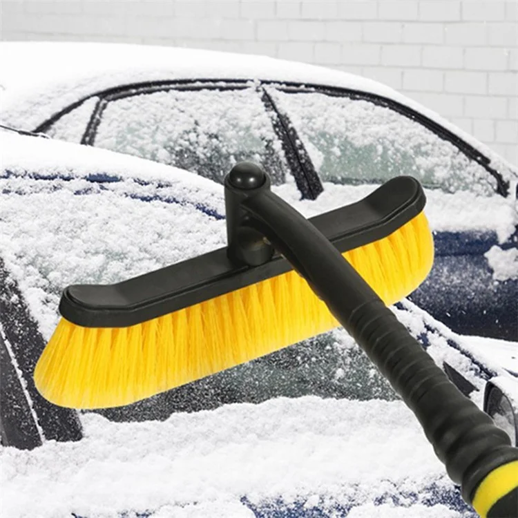 Pá de Remoção de Neve Desmontável ABS+Esponja 1299 - Amarelo