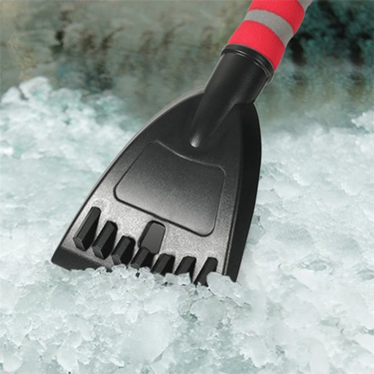 Pá de Remoção de Neve Desmontável ABS+Esponja 1299 - Amarelo
