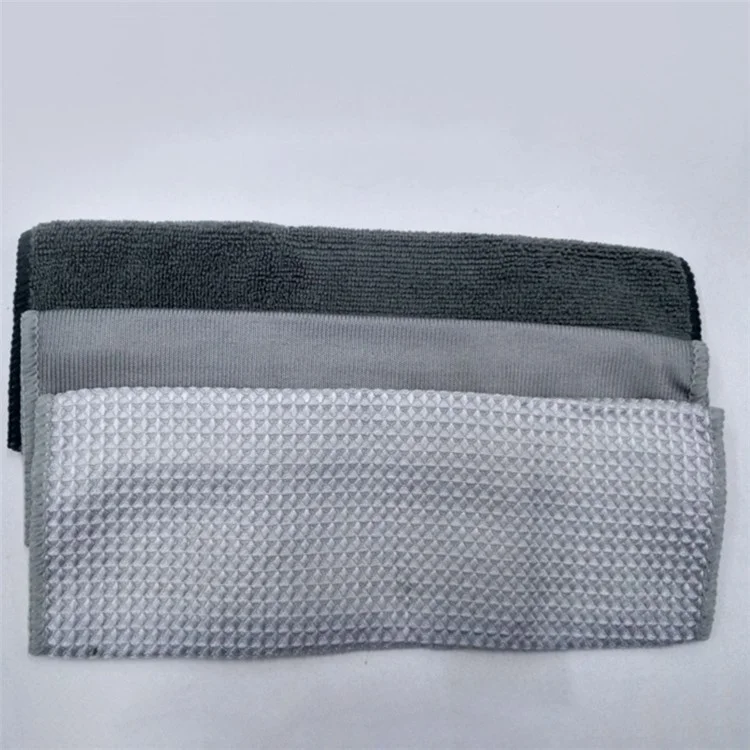 9 Pièces / Ensemble Kit de lavage de voiture Outils de détaillage automobile pour le nettoyage du pare-brise du capot des portes des fenêtres - Vert / Toile d'Oxford 