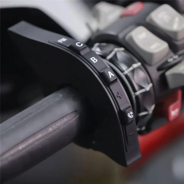 EJEAS EUC Motorrad-Intercom Bluetooth-Controller - Frequenzsteuerung, Anrufannahme, Musikwechsel