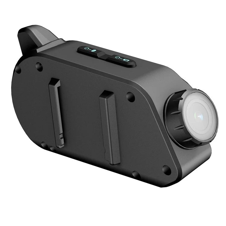 Intercomunicador de motocicleta S40 a prueba de agua Bluetooth Intercomunicador de casco de motocicleta Grabadora de vídeo