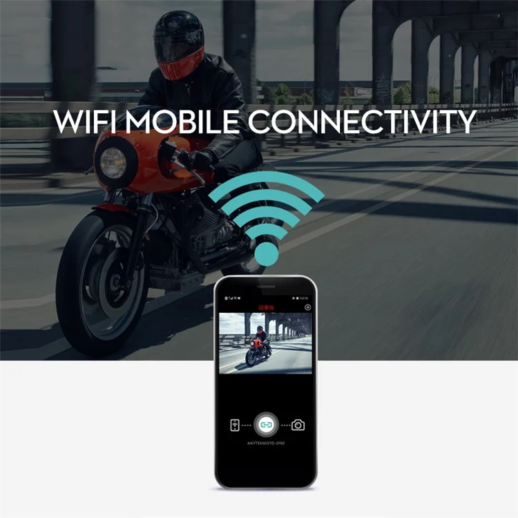 Intercomunicador de motocicleta S40 a prueba de agua Bluetooth Intercomunicador de casco de motocicleta Grabadora de vídeo