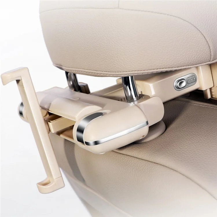 BWHJ-NP006 Adjustable Car Neck Pillow Premium Multifunction Car Accessories Headrest Support for Driver or Front Passenger Seat - Coffee
