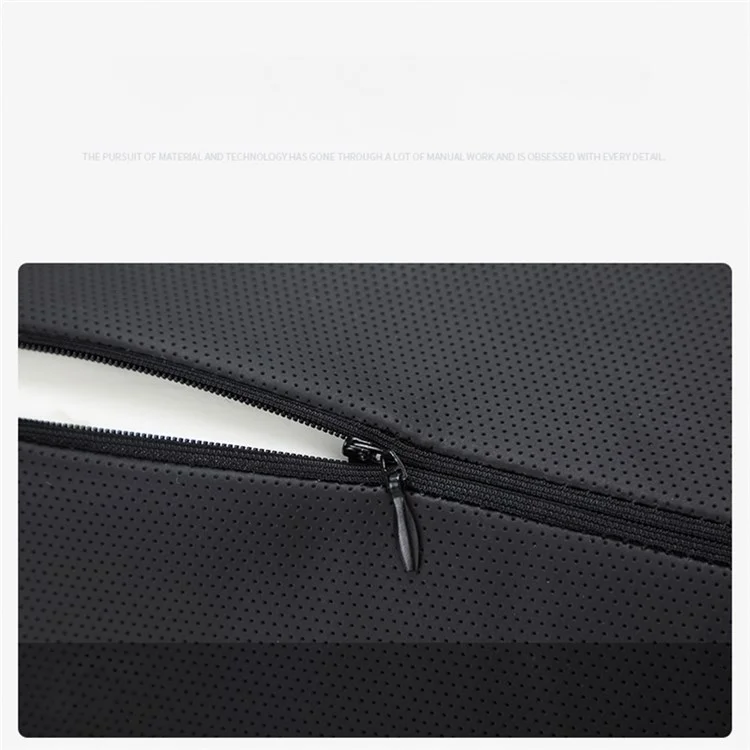 Xiongguan TK004B Seat De Assento De Carro Suporte Lombar Memória De Almofada Cintura De Espuma Pillow Rest - Preto