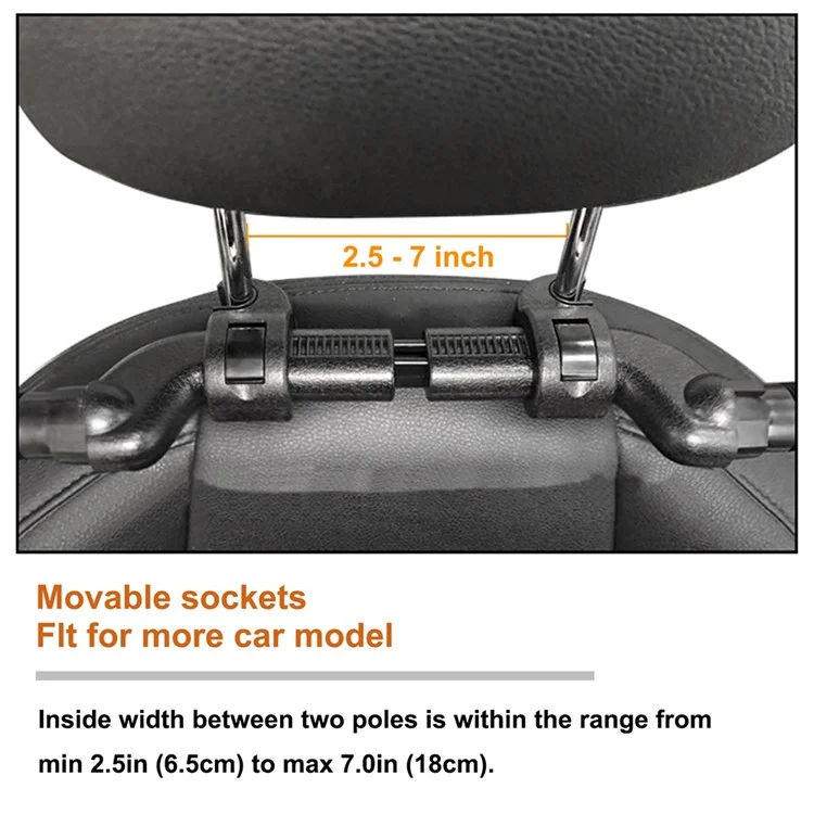 Car Neck Headrest Pillow Cushion Car Seat Memory Foam Padding Sleep Side Head Cervical Spine Support - Grey