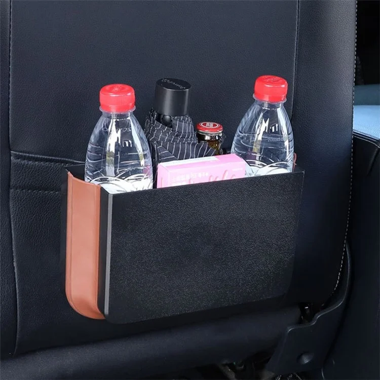 SN929 Car Folding Trash Can Hanging Bucket Waterproof Umbrella Storage Supplies Sundries Organizer - Black
