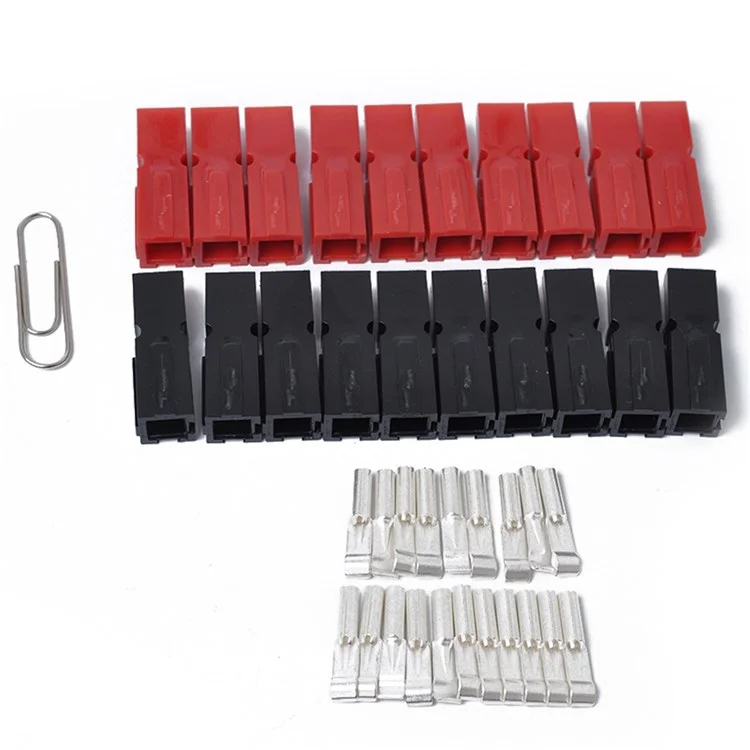 10 paires pour Anderson 30A Alimentation voiture Connecteur Powerpole Connexion électrique Prise pour Golf Chariot / Remorque / Camping-car