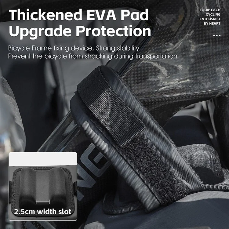 WEST BIKING YP0707370 Tapis de protection pour hayon de camion étanche, Tapis de transport de vélo, Peut accueillir 5 vélos