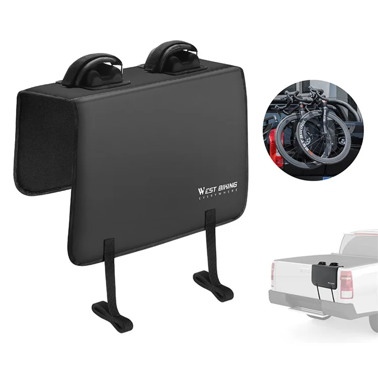 WEST BIKING YP0707369 Велосипедная Транспортная Платформа Защита Для Кузова Грузовика, Вместимость 2 Велосипеда