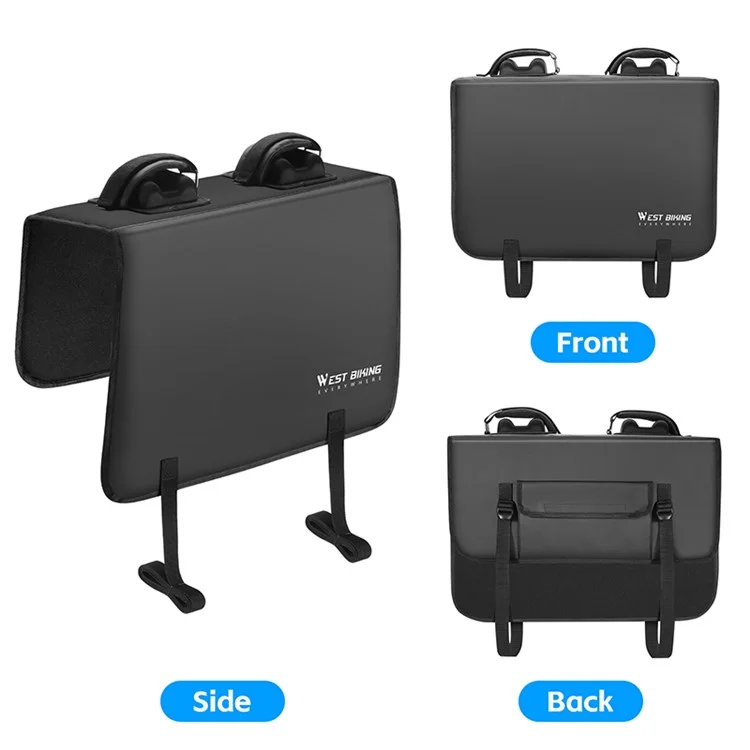 WEST BIKING YP0707369 Велосипедная Транспортная Платформа Защита Для Кузова Грузовика, Вместимость 2 Велосипеда