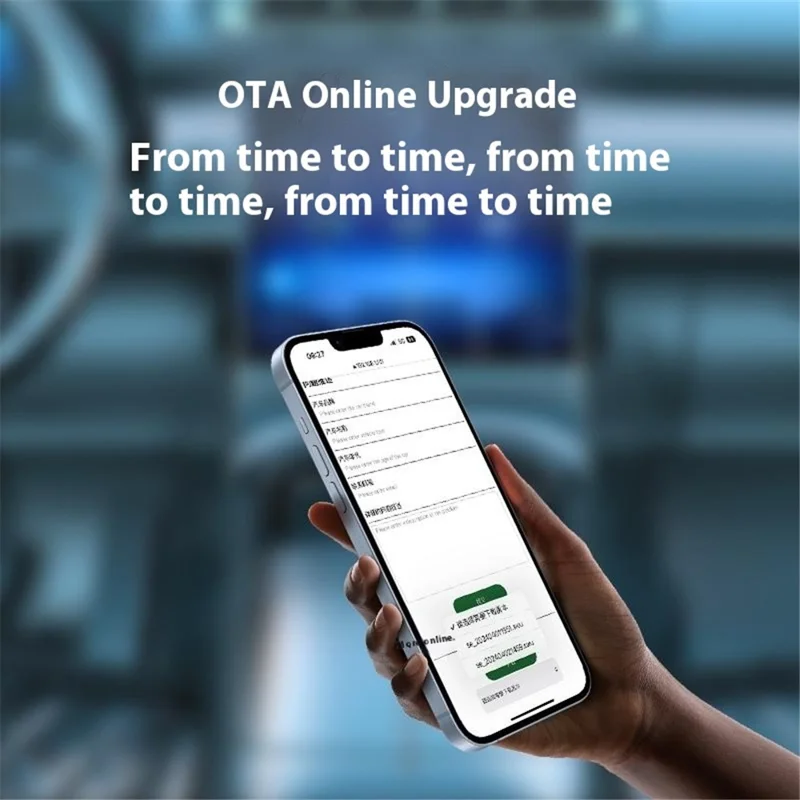 Car Android Auto Dongle Bluetooth-compatible / WiFi Wired Android Auto to Wireless Vehicle Adapter for Android Phone - White