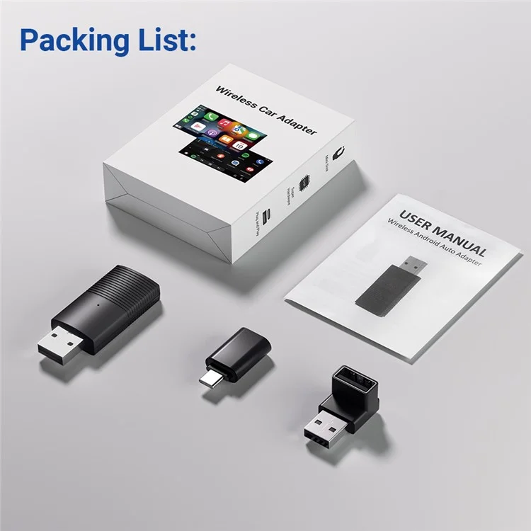 Adaptador inalámbrico de CarPlay inalámbrico para automóviles en miniatura