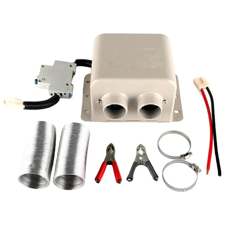 24V 800W Dual Hole Car Heater Window Defrosting Defogging Vehicle Interior PTC Heater