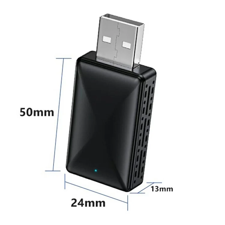 2-in-1 Carplay Android Auto USB-Adapter OTA-Upgrade Plug and Play Kabellos zu Kabellos Dongle Box