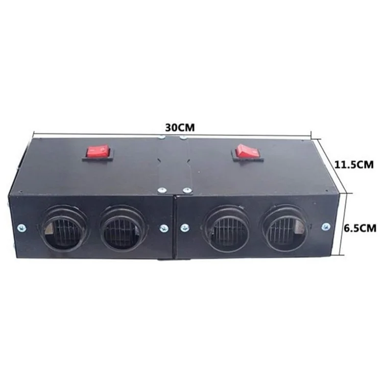 Chauffage de voiture à 4 trous, désembuage et désembuage de la fenêtre de l'intérieur du véhicule - 12V
