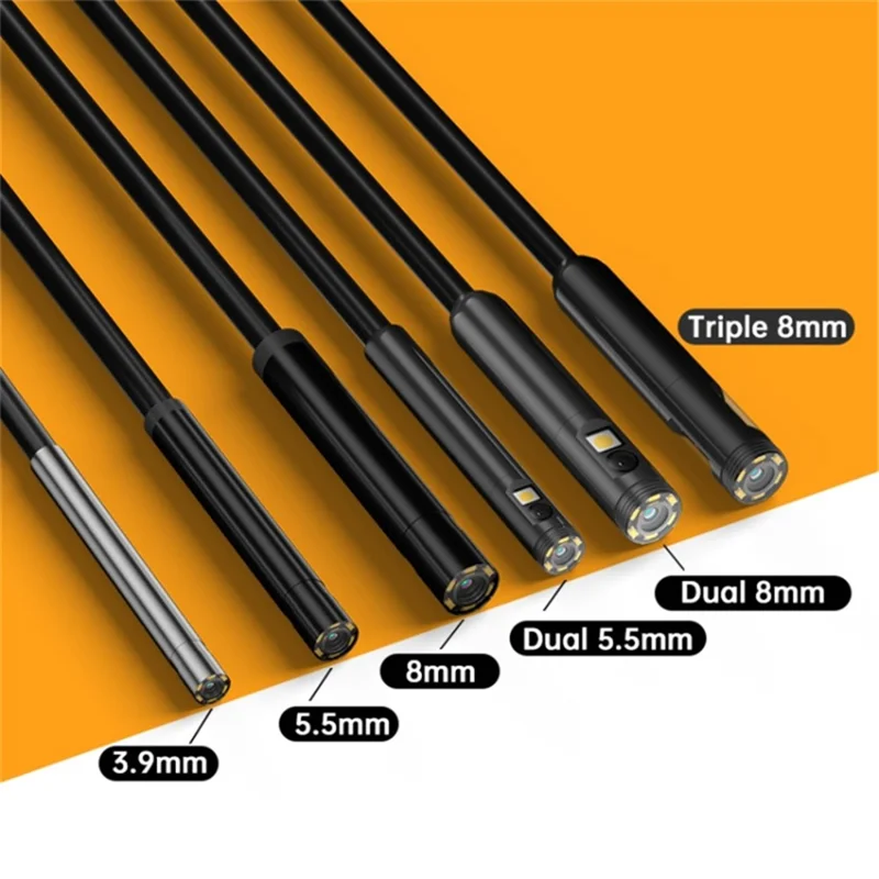 Y15 5.5mm Single Lens WiFi Endoscope HD Pipeline Waterproof Inspection Camera, 1m Hard Wire