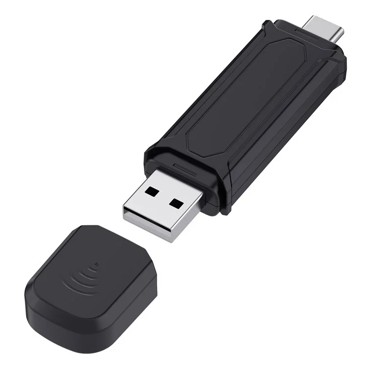 Mini SE Adaptador sem fio Carplay USB-A / Plug Tpye-C com fio para caixa inteligente de automóvel sem fio Carplay
