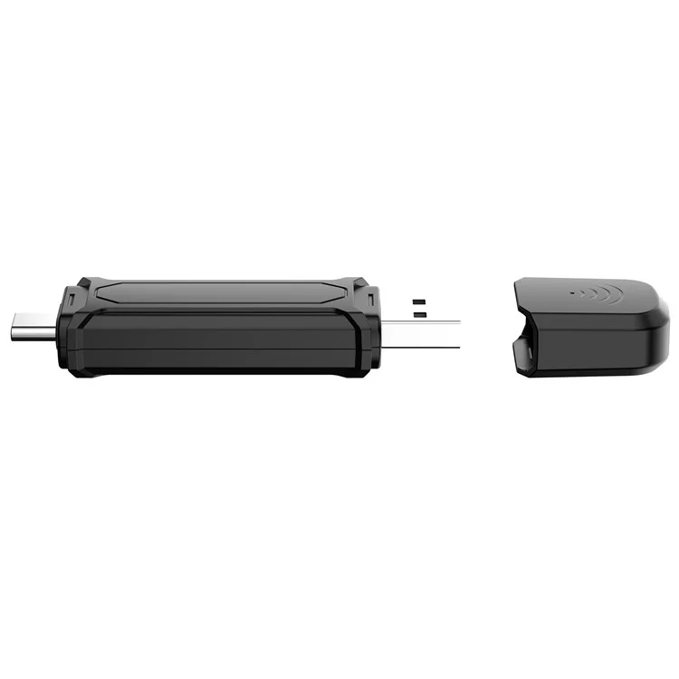 Mini SE Adaptador sem fio Carplay USB-A / Plug Tpye-C com fio para caixa inteligente de automóvel sem fio Carplay