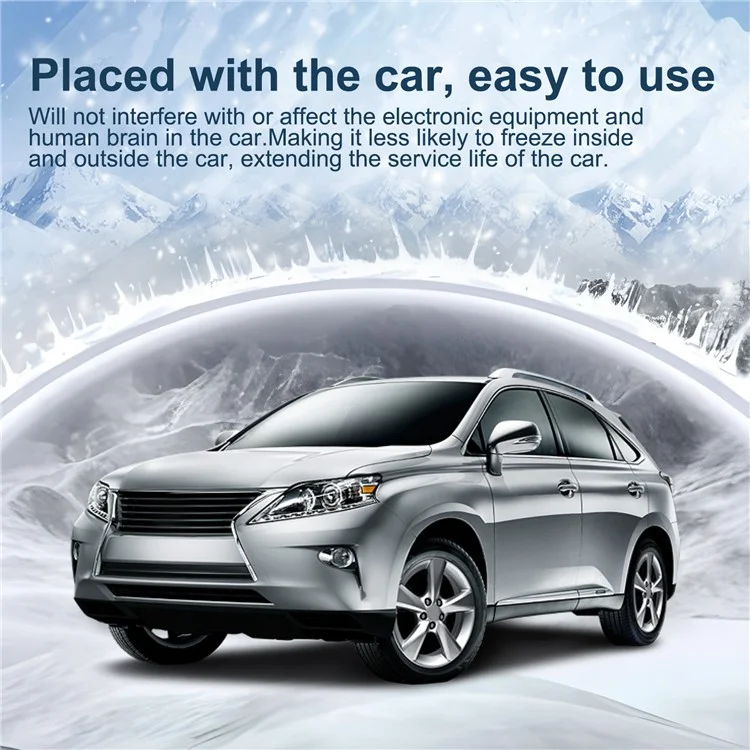 RAYHONG Car Windshield Window Anti Freeze Snow Removal Tool Quick Ice Melting Solar Defrosting Device